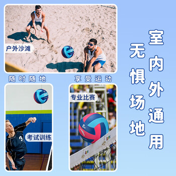 安踏（ANTA）排球【中考训练】比赛专用升级款PU五号中小学体考成人儿童5号