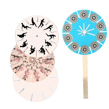 幼儿园手工科技小制作学生物理光学视觉暂留科学实验小发明玩具材料包