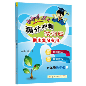 2022春春季 黄冈小状元满分冲刺微测验六年级数学下 人教版R版全国通用 6年级下册期末专项复习冲刺卷_六年级学习资料