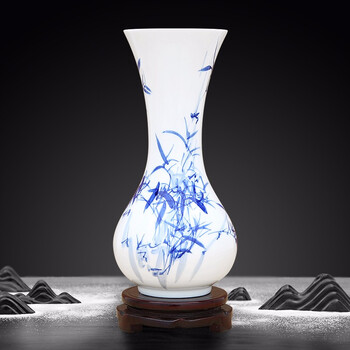 清代　青花花瓶　花器 O1CN01lcxxFJ1dO6FmrM6fJ_!!