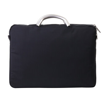 乐上（LEXON）手提包男15.6英寸笔记本包电脑包公事包时尚休闲公文包蓝黑色