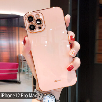 空氪苹果12手机壳硅胶女款iphone12promax镜头全包防摔新11潮牌网红12