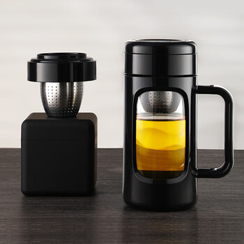 富光高硼硅玻璃杯商务办公塑玻杯大容量水杯茶水分离泡茶杯子带茶隔 富光高硼硅玻璃杯商务办公塑玻杯大容量水杯茶水分离泡茶杯子带茶隔