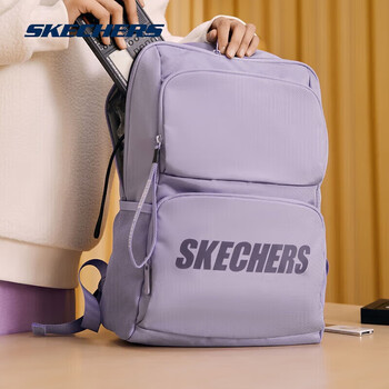 斯凯奇书包大容量电脑包运动旅行大学生双肩包男女生初中高中生背包