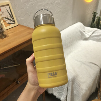 希诺heenoor保温杯大容量1000ml水杯运动男士便携学生高颜值女304