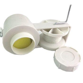 【精选】pvc墨斗白墨斗手动手摇式木工划线器墨斗装修施工弹线织语 带