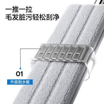 五月花平板拖把38CM共4块布加厚纤维布家用一拖净墩布拖地神器 五月花平板拖把38CM共4块布加厚纤维布家用一拖净墩布拖地神器