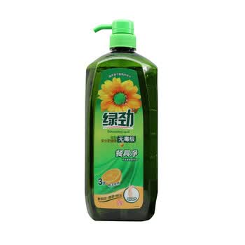 绿劲妈妈壹选新一代餐具净 柚子金桔 1.28kg 单瓶装