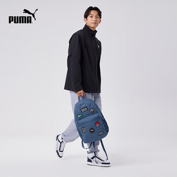 彪马PUMA 户外旅行轻便大容量双肩背包男女运动学生书包079194