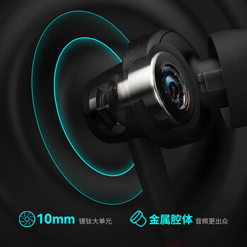 漫步者（EDIFIER）HECATE GM260 Plus入耳式立体声手机音乐游戏耳机 带麦带线控 Type-c接口 金属黑色