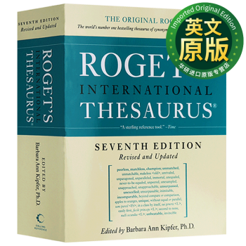 罗热英语同义词词典英文原版Roget's International Thesaurus英英字典辞典 pdf格式下载