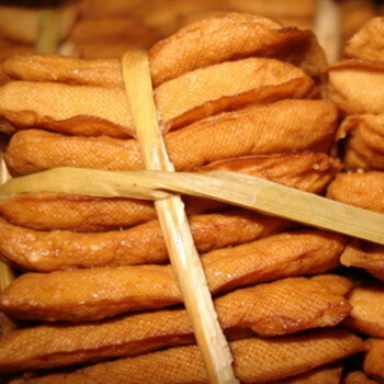 南通特产1950g如皋白蒲草绳扎茶干30扎豆腐干豆干3袋五香味30小扎