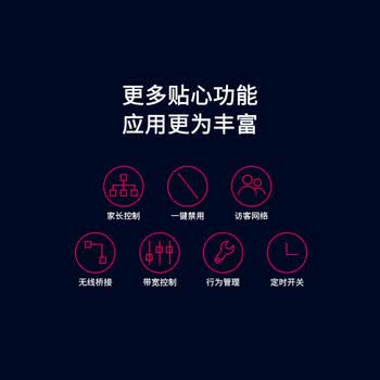 水星（MERCURY）家用千兆双频无线路由器 稳定穿墙智能5G双频wifi 支持IPv6 家用光纤宽带 D126