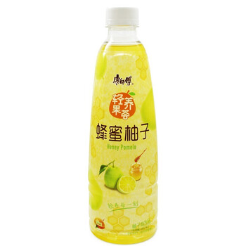 康师傅蜂蜜柚子茶 500ml*15瓶/16瓶 随机发放 夏季冷饮 整箱装 包装