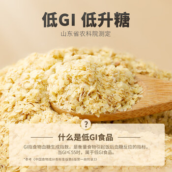丙田 金黄小麦胚芽麦片510g 富硒高锌无添加蔗糖原味熟粉非燕麦片即食