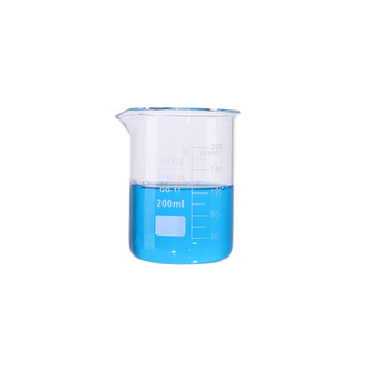 弋科仪（YIKEYI）烧杯高硼硅玻璃量杯实验杯耐高温带刻度杯加厚化学物流实验容器用品耗材200毫升1个