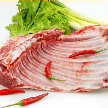 宁夏正宗山羊肉新鲜盐池滩羊肉羊排羊腿羊蝎子批发羯羊 4斤羊排两寸(3