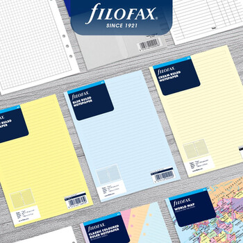 Filofax内页替芯活页记事本替换芯分隔页A-Z字母A5索引页341664 Filofax内页替芯活页记事本替换芯分隔页A-Z字母A5索引页341664