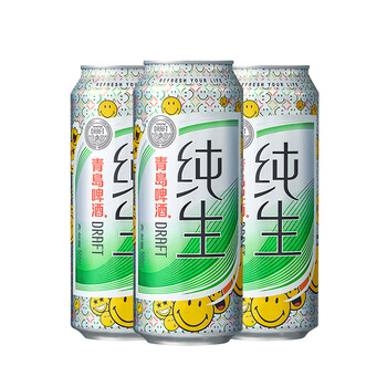 青岛啤酒纯生500ml18听