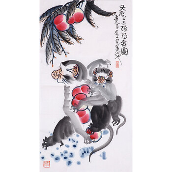 821拍卖已结束齐秉正《情趣》yjd547706861拍卖已结束画家亲笔授权