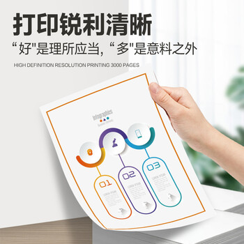 图盛T8651黑色墨盒 适用爱普生EPSON WF-M5693 WF-M5193 WF-M5191打印机墨盒 T8651墨盒墨水 两个装