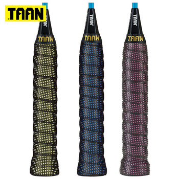 TAAN泰昂羽毛球手胶双层吸汗带专利款3条装TW090黑蓝+黑莹黄+黑莹粉 TAAN泰昂羽毛球手胶双层吸汗带专利款3条装TW090黑蓝+黑莹黄+黑莹粉