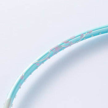 川崎（KAWASAKI）羽毛球拍全碳素单拍女神青花瓷进阶球拍Q5倾城藕碧莲粉（已穿线）