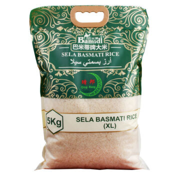 巴斯马蒂大米巴斯马蒂大米5kg巴基斯坦大米进口新米长粒香米basmati