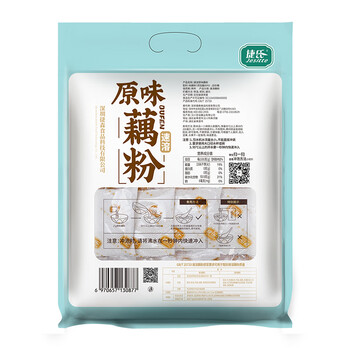 捷氏原味藕粉450g 汉川特产古法莲藕粉 速溶饱腹早餐营养代餐冲饮食品 捷氏原味藕粉450g 汉川特产古法莲藕粉 速溶饱腹早餐营养代餐冲饮食品