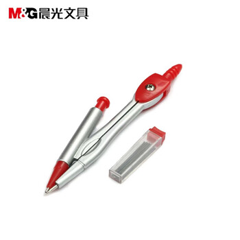晨光（M&G）基础自动铅笔圆规学生绘图考试专用工具（内附铅芯）颜色随机ACS90804 1盒装
