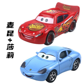大叔货柜车闪电麦昆组合套装车总动员合金玩具车儿童赛车拖车麦昆莎莉