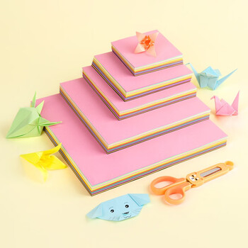 广博(GuangBo)130mm*130mm彩色手工折纸 正方形儿童手工纸深色系100张/包3本装Z67207 广博(GuangBo)130mm*130mm彩色手工折纸 正方形儿童手工纸深色系100张/包3本装Z67207