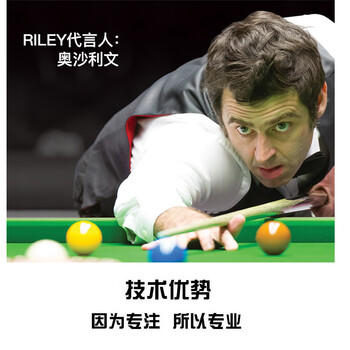 RILEY莱利 台球巧粉 台球杆巧克粉 桌球杆枪粉