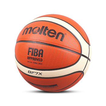 摩腾（MOLTEN） 篮球男7号PU室内比赛训练球FIBA赛事蓝球BGF7X  