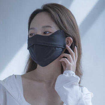 好看的口罩防晒口罩女夏季透气遮阳面罩护眼角加大薄款遮全脸男黑色
