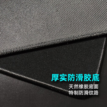 机械师鼠标垫 游戏垫 鼠标垫电竞 笔记本电脑桌垫 锁边加厚防滑游戏鼠标垫小号 GP-M303-骑士
