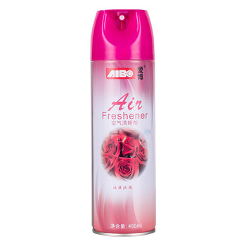 爱博空气清新剂玫瑰花香480ml 除臭喷雾室内除异味除味厕所除臭香薰