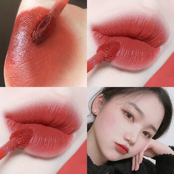 韩国blackrouge黑胭唇釉皇冠丝绒口红雾面砖红番茄红玫瑰红棕色a15春