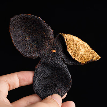 茗杰 陈皮 老陈皮正宗原产二十年陈干泡茶木箱礼盒装500g茶叶礼盒送礼