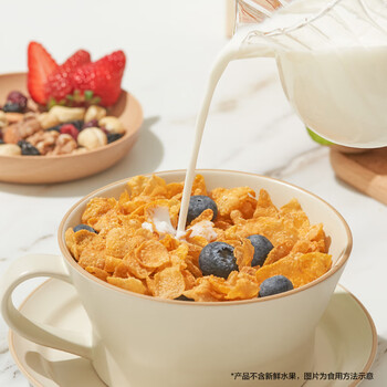 家乐氏（Kellogg）进口香甜玉米片300g/盒富含多种维生素儿童即食麦片早餐零食