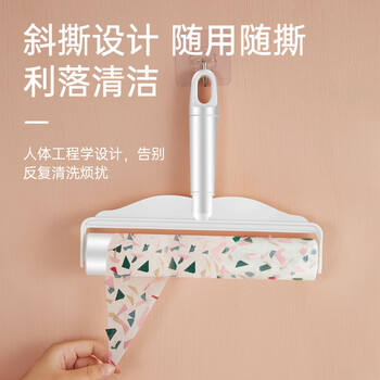 巨奇严选粘毛器滚筒16CM*10卷纸装600撕滚刷除毛衣服头发猫毛清理神器 巨奇严选粘毛器滚筒16CM*10卷纸装600撕滚刷除毛衣服头发猫毛清理神器