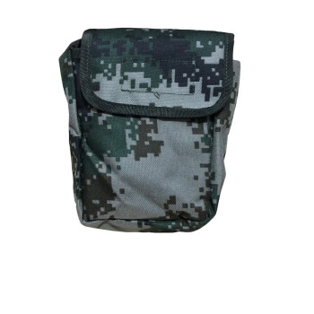 军星熠 06 通用单兵携行背具数码7件套战术马甲装具配件 防D面具袋
