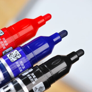 金万年红7+蓝3大容量直液式白板笔 可擦水性培训笔 会议笔 办公用品 G-0630-003 金万年红7+蓝3大容量直液式白板笔 可擦水性培训笔 会议笔 办公用品 G-0630-003