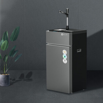 碧水源 净水器 立式免安装企业级纳滤机 保留天然矿物质 3水温直饮水商用净水机 D2168BW