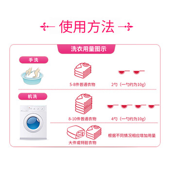 白猫 威煌速溶高效洗衣粉4.76斤*4袋（整箱装）含高效去油因子