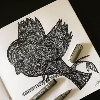 【开学必备】旗牌（Shachihata）Artline 超细勾线笔 防水绘图笔 漫画/设计/动漫专用 0.1mm 黑色 EK-231