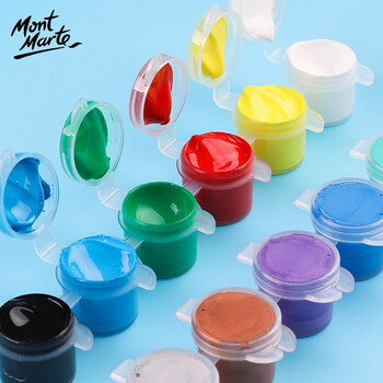 蒙玛特(MontMarte)画画套装儿童绘画套装丙烯颜料画架油画框画笔调色盘水桶套装幼儿园手绘diy材料全套V