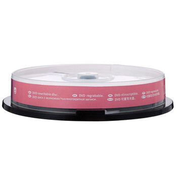 飞利浦（PHILIPS） DVD-RW  可擦写空白刻录光盘光碟 可重复刻录 10片装DVD刻录盘