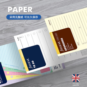 Filofax内页替芯活页记事本替换芯英国进口A6日程记事提醒贴130137 Filofax内页替芯活页记事本替换芯英国进口A6日程记事提醒贴130137