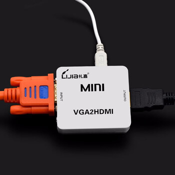 礼嘉 VGA转HDMI转换器 VGA模似信号转高清数字HDMI视频转接线带音频 转换头1080P HDV-M600 礼嘉 VGA转HDMI转换器 VGA模似信号转高清数字HDMI视频转接线带音频 转换头1080P HDV-M600